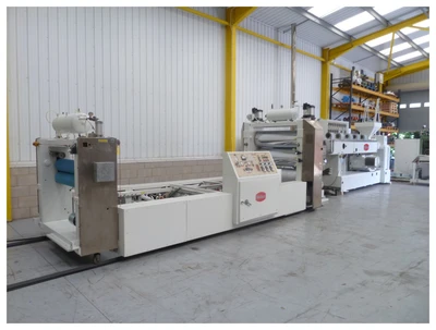 1,350 mm wide Welex Sheet Extrusion line with 120 mm Dia Welex extruder