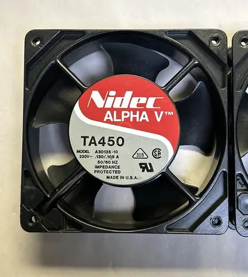 Used NIDEC TA450 Electronic Component Fans Ohio US | Surplus Asset Holdings #1246134