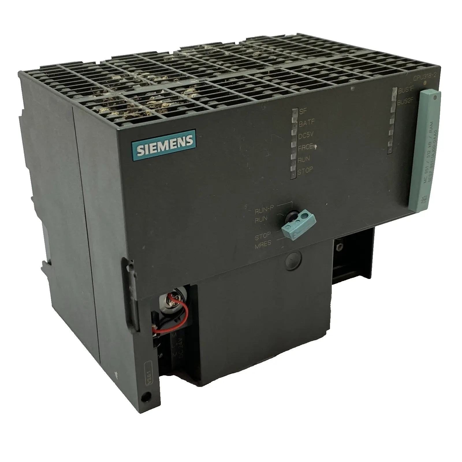USED SIEMENS CPU SIMATIC S7-300 CHIPPED / DAMAGED