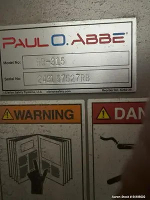 USED PAUL O ABBE RB-315