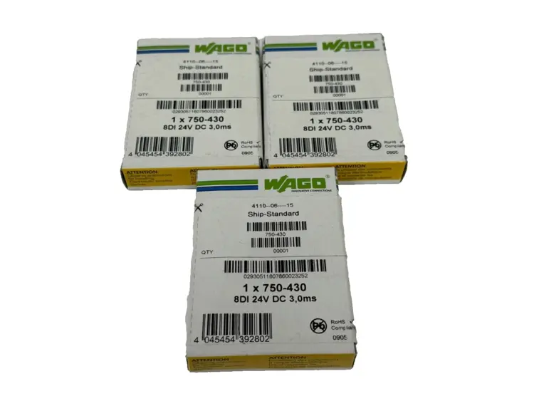 New | in-Stock WAGO WAGO 750-430 Input / Output Modules | SB Industrial Supply #829290