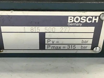 USED BOSCH 081WV06P1V1033WS024/00D51