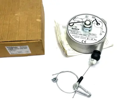 New | in-Stock Bosch Rexroth Load Bearing Spring Pull Balancer 2-4kg Capacity Balancers Michigan US | Maverick Industrial Sales #1437024