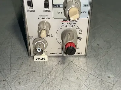 Used TEKTRONIX 7A26 Oscilloscope Accessories Ohio US | HGR 24 #1463315