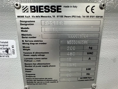 Used 2019 BIESSE WINNER W1 Return Conveyors California US | MachineryMax #1463192