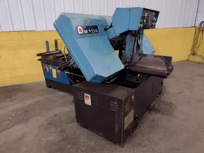 16" X 16" AMADA MODEL #HFA-400W AUTOMATIC HORIZONTAL BANDSAW: STOCK #15398
