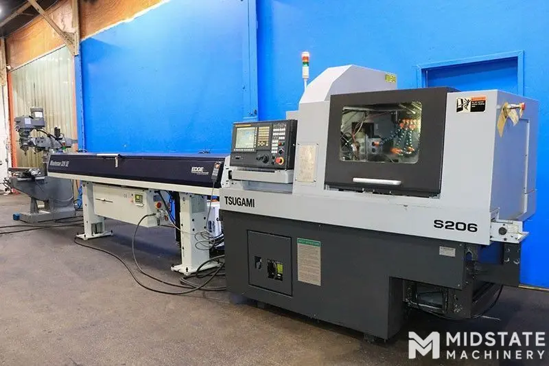 Tsugami S206 CNC Swiss Lathe, New in 2011