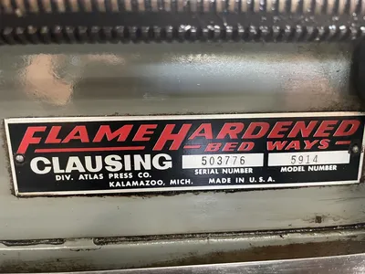 Used CLAUSING 5914 Engine Lathes California US | Wheeler Machinery Sales #1361964