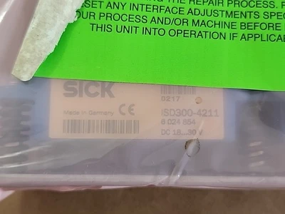 Used SICK 6024854 Misc Electrical & Power Parts Indiana US | J&J Industrial Supply #514598
