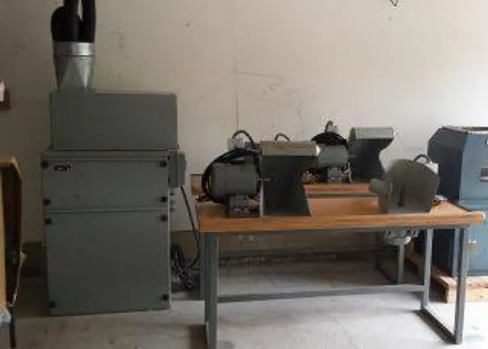 2375-340 Complete Polishing Set Up, 4-Person with Dust Collector