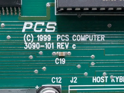 PCS Computer Inc. 3090-101 Touchscreen Controller Board Rev. C 3090-501 Used