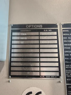 USED ELOX CORP. MONDO 50