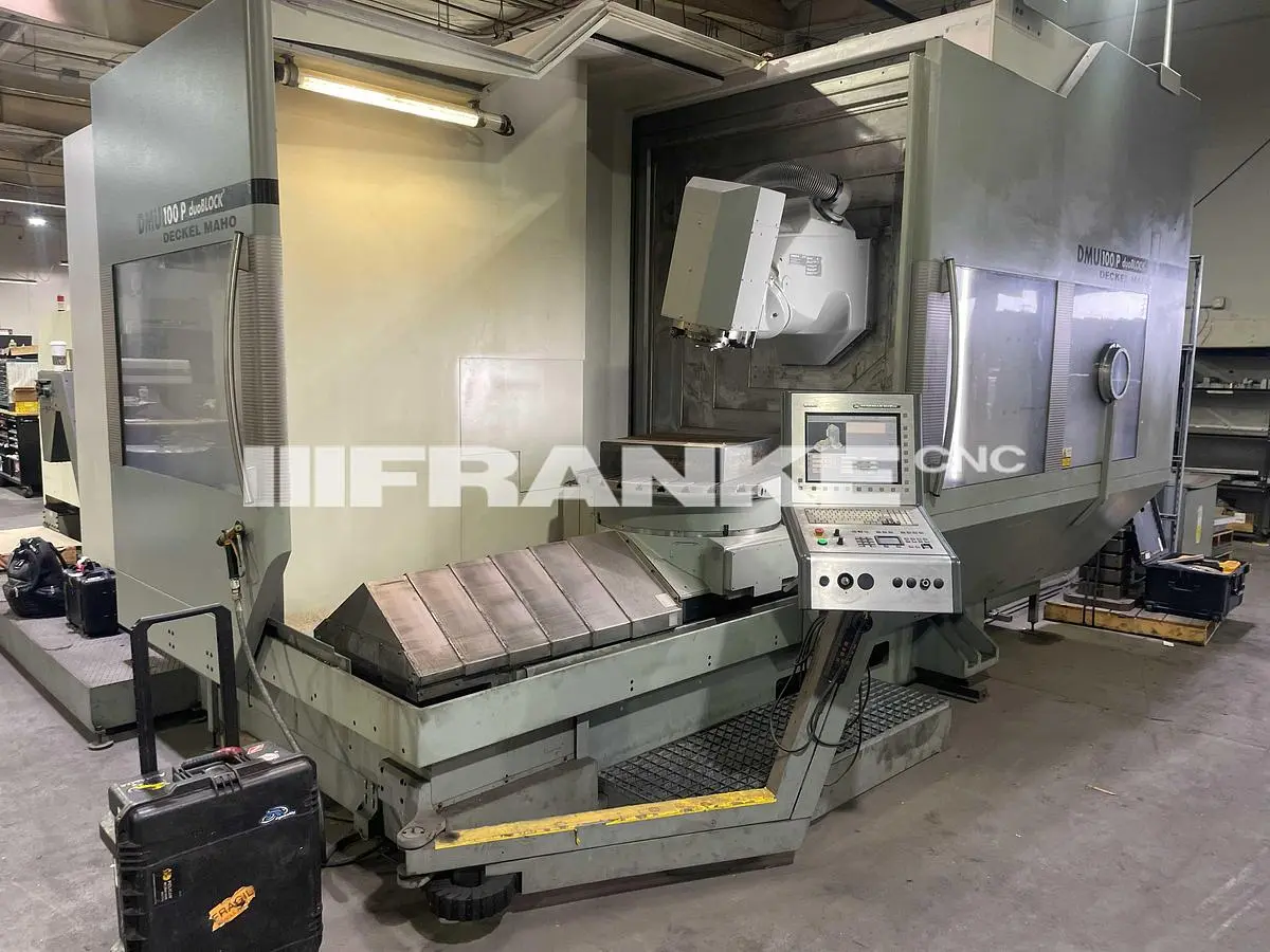 Used 2006 DMG MORI DECKEL MAHO DMU100P DUOBLOCK Vertical Machining Centers (5-Axis or More) | FRANKE CNC, LLC #1382684