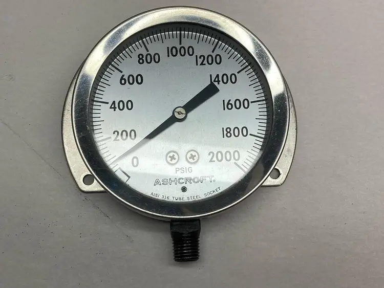 Used ASHCROFT AISI 316 Universal Pressure Meters Ohio US | Surplus Asset Holdings #1365714
