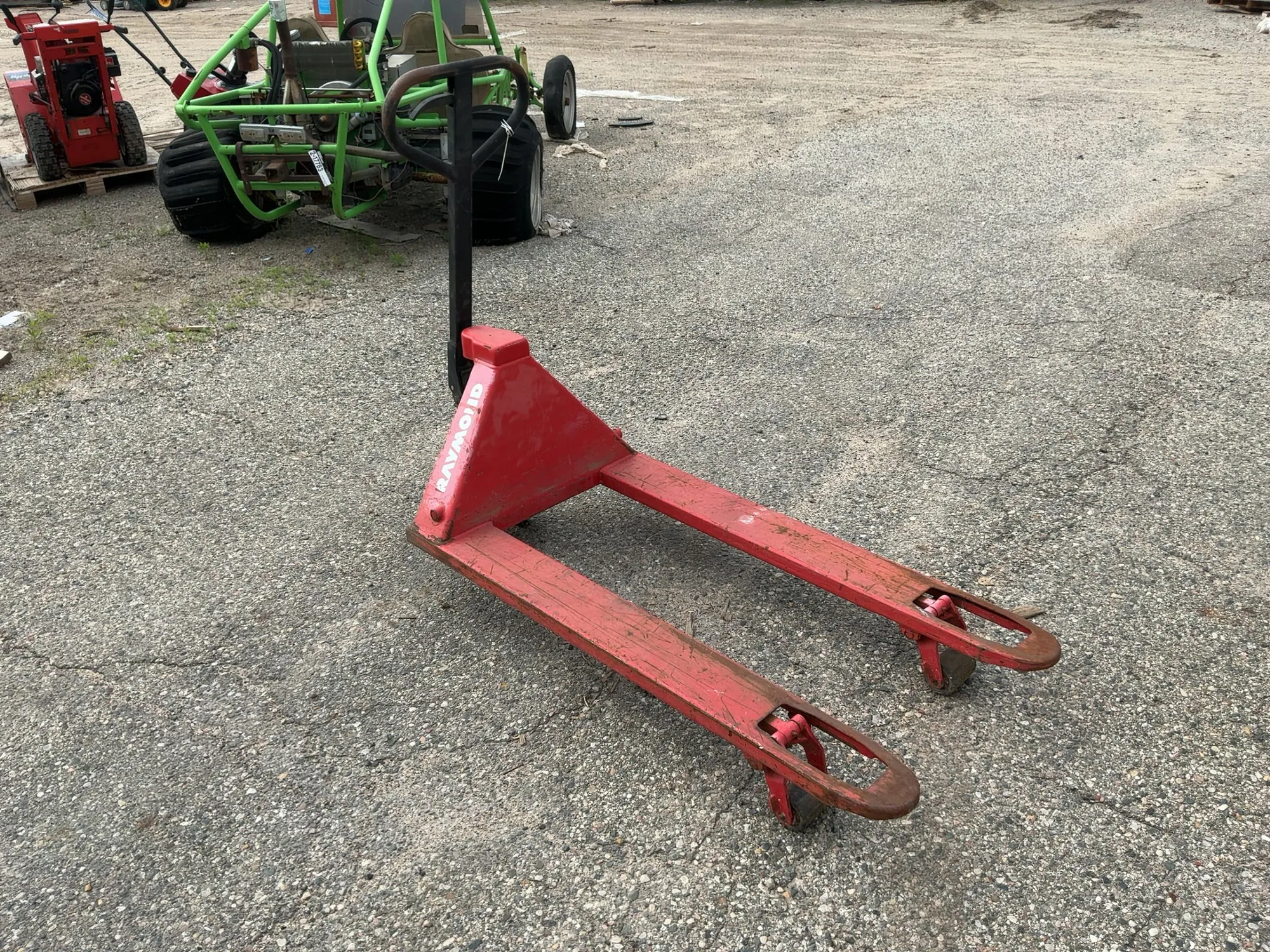 Raymond Pallet Jack, not able to lower