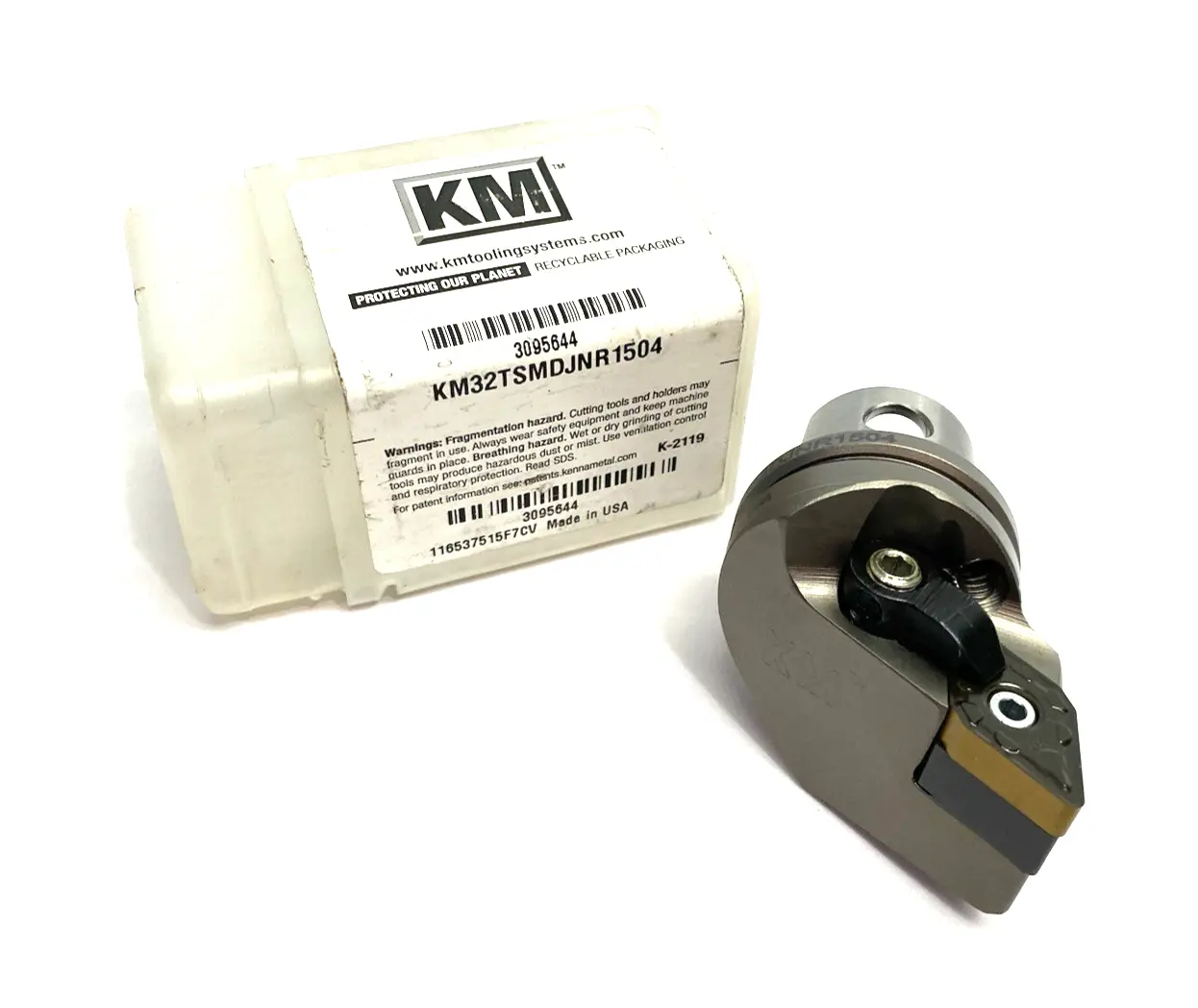 USED KENNAMETAL KENLOC™ MDJN 93° CUTTING UNITS (M-CLAMPING) KM32TSMDJNR1504