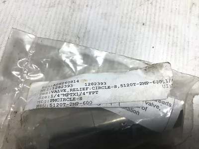 CIRCLE SEAL VALVE 1/4″  RELIEF: CIRCLE-S, 5120T-2MP-600,1/1