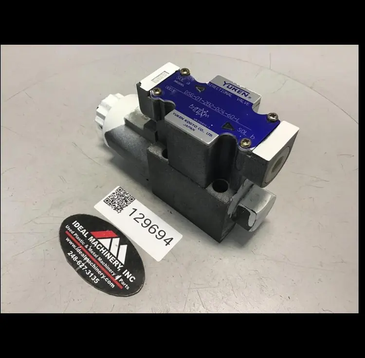 Used YUKEN DSG-01-2B2-D24-60-L Valves/Fittings Michigan US | Ideal Machinery #756969