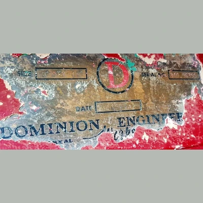 Used Dominion Rod Mill. 9.5 ft. x 14 ft. Long. 500 HP Motor.