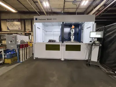 Used 2023 Trumpf TruLaser Weld 1000 Welding Machinery (Other) Illinois US | Machine Tool Bids #1438721