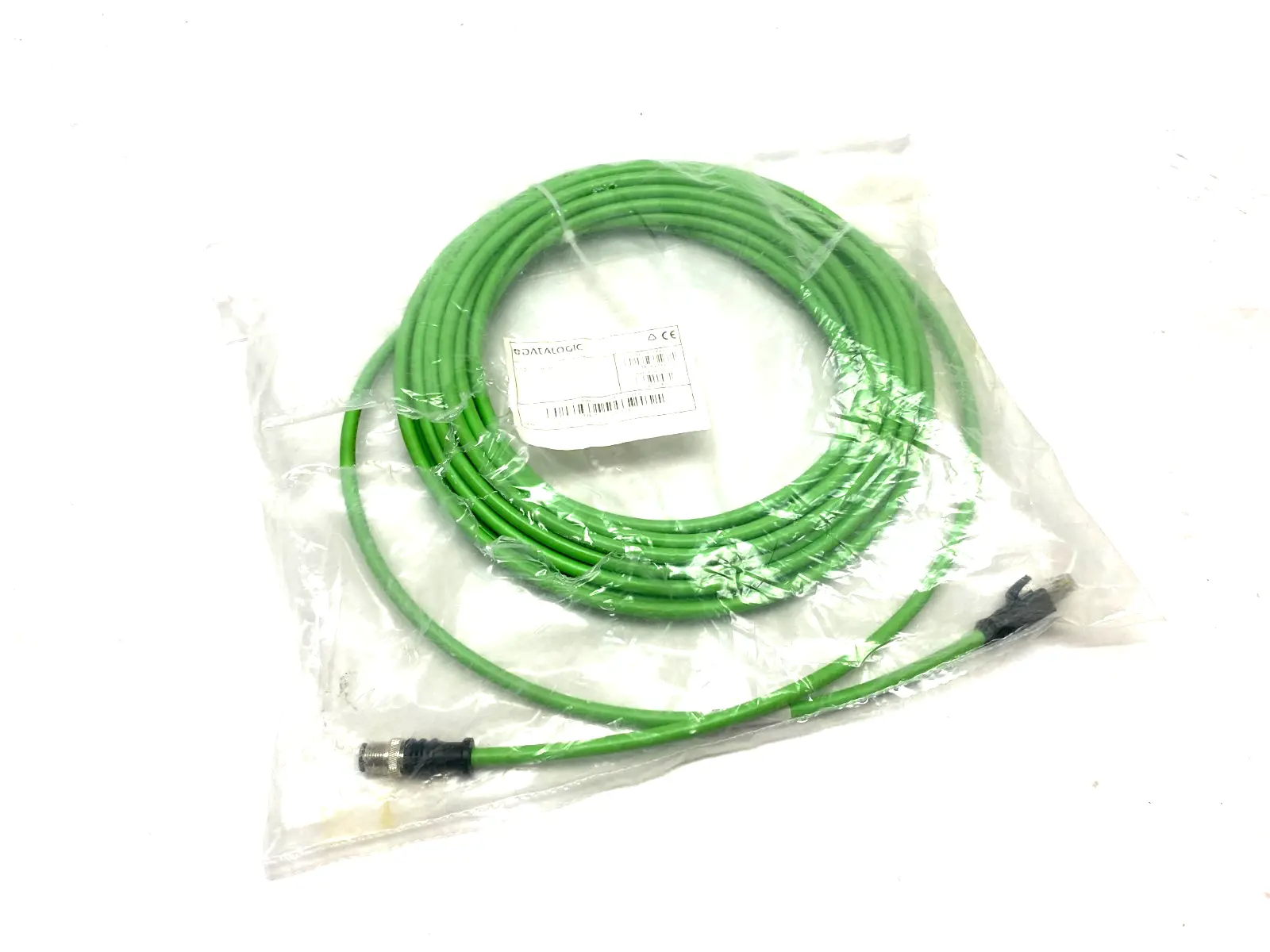 USED DATALOGIC ETHERNET CABLE M12-IP67 10M LENGTH