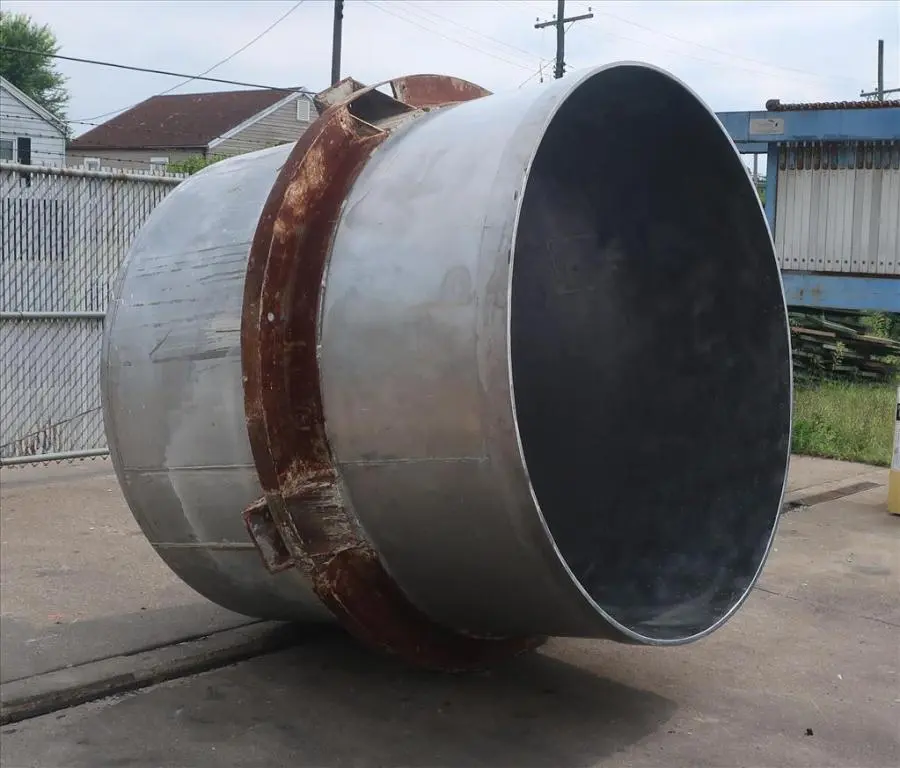 SPC8749  Tank 1350 gallon vertical tank, Stainless Steel, dish