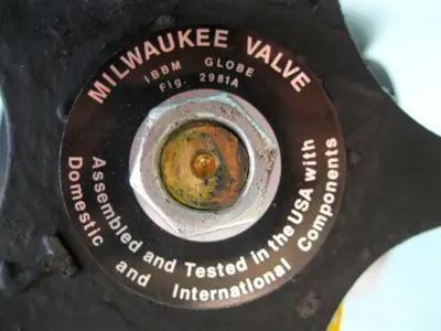 NEW Milwaukee Valve 2981A