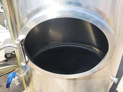 Tank, 465 Gallon, S/st, DT/DB, 15 BBL Brite Tank #S744755