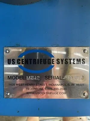 USED US CENTRIFUGE SYSTEMS M512