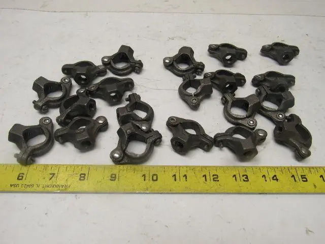 Figure 138R Split Ring Hangers 1/2" Black Malleable Iron 3/8" Rod Size Lot of20