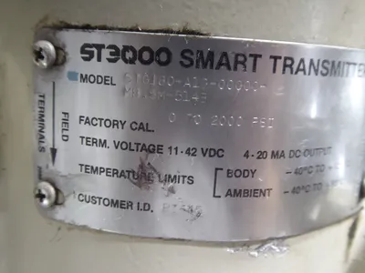 Honeywell STG180-A1G-00000-MB.SM-514B Smart Pressure Transmitter 9In Used