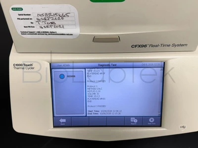 Used Bio-Rad CFX96 Touch PCR/Thermal Cycler Missouri US | BioLabTek #1547011