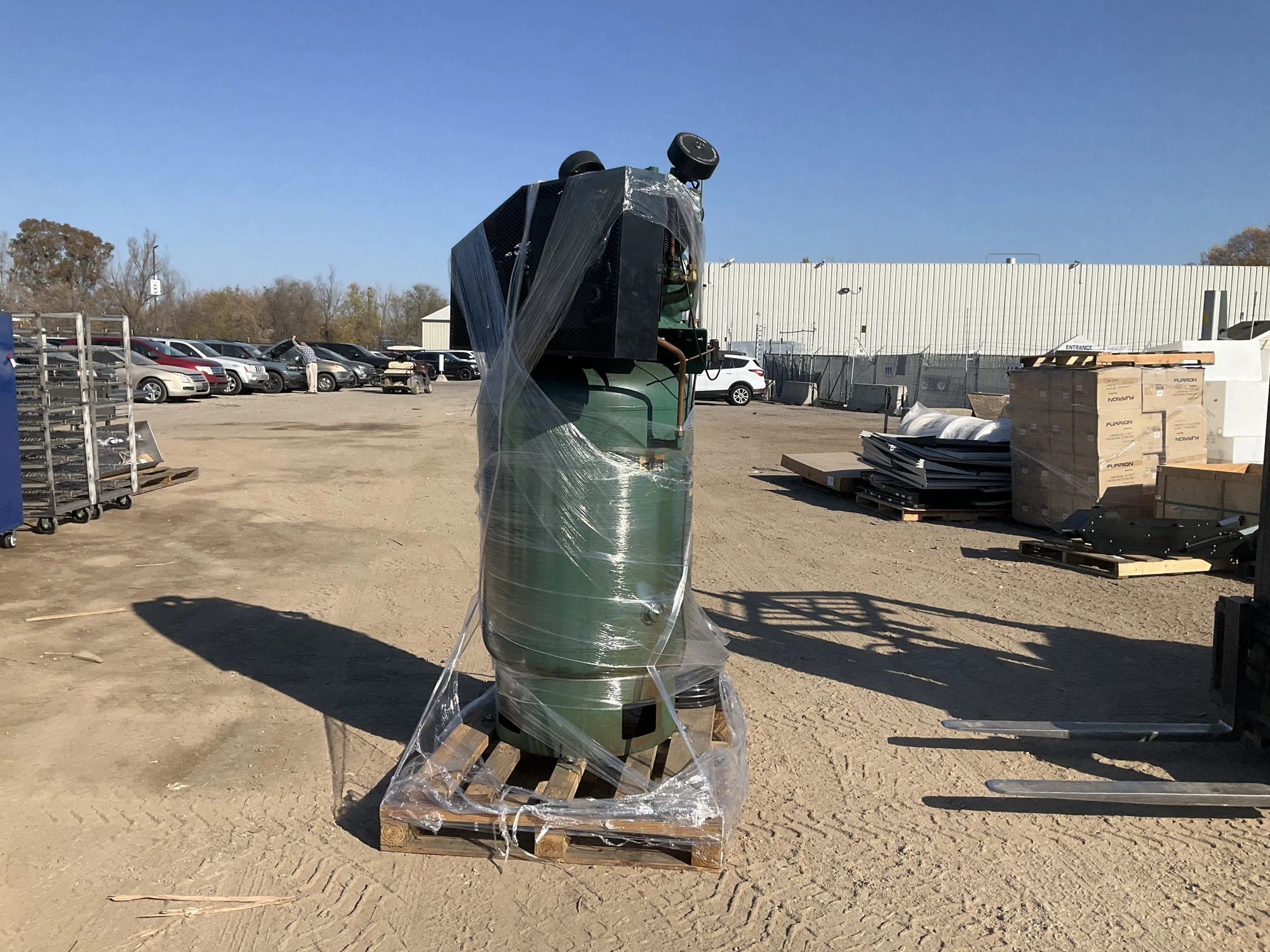 Used CHAMPION 172-1,VR10- 12, 460/60/3/W Lubricated Reciprocating Air Compressors Michigan US | Miedema Asset Management Group #1761134