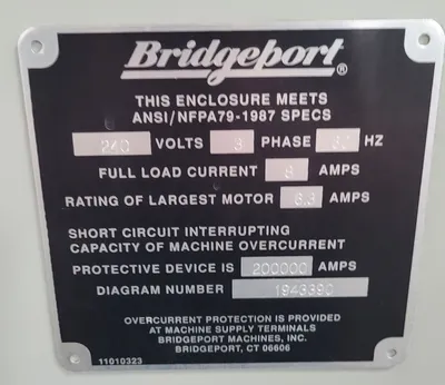 BRIDGEPORT EZ TRAK SERIES II Mills, CNC | Machinery Central (19)