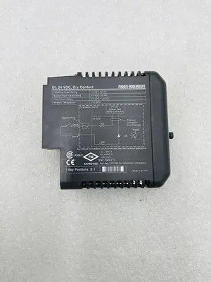 EMERSON DELTAV KJ3001X1-BB1 DI 8 CH 24VDC DRY CONTACT #K-2606