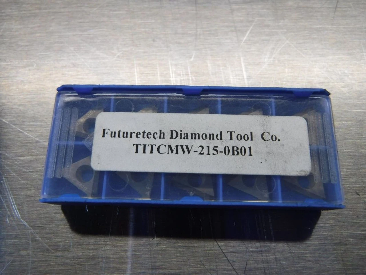 Futuretech PCD Tipped Carbide Inserts QTY10 TITCMW-215-0B01 (LOC496)