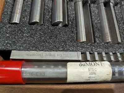 DuMont No.20 Broach Set Complete Set