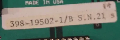 NEW ESTEK 398-19818 DARK CHANNEL ANALOG BOARD 39819818/19502