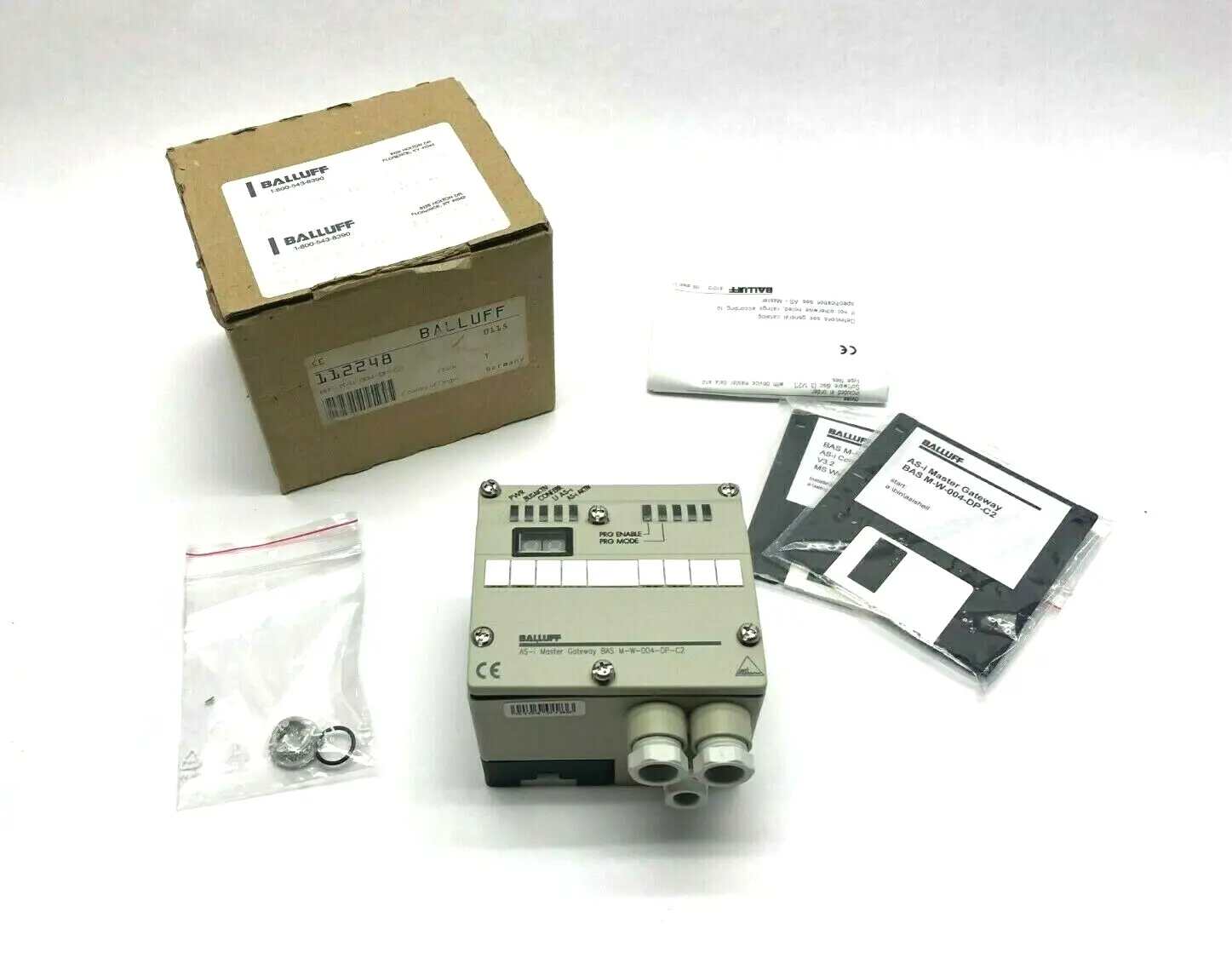 New | in-Stock BALLUFF AS-I MASTER GATEWAY PROFIBUS MODULE PLC Ethernet Equipment | Maverick Industrial Sales #1108697
