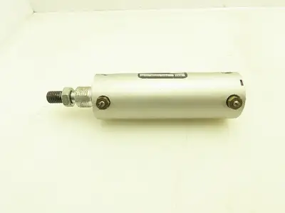 Aro 0420 5009 040 Pneumatic Air Cylinder 2" Bore 4" Stroke Needle Valve Ports
