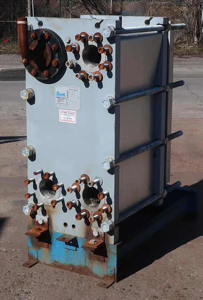 SPC8697  Heat Exchanger 295.92 sq.ft. API Schmidt plate heat exchanger, Stainless Steel