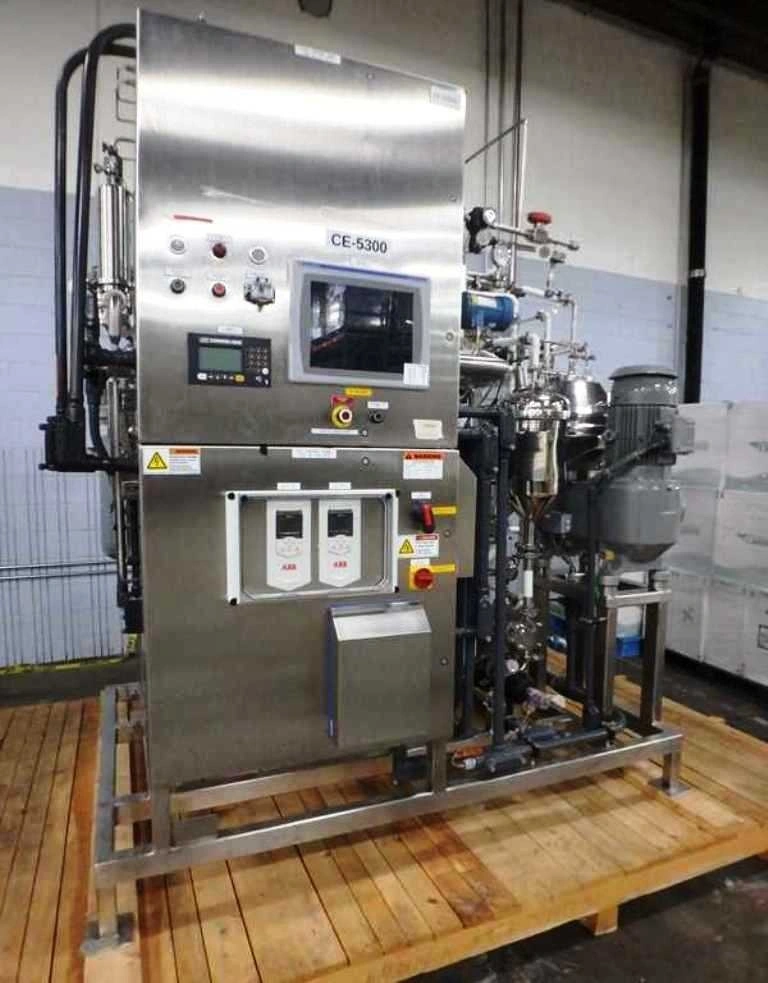 Westfalia CSC 15-06-477 hydro-hermetic clarifier skid.