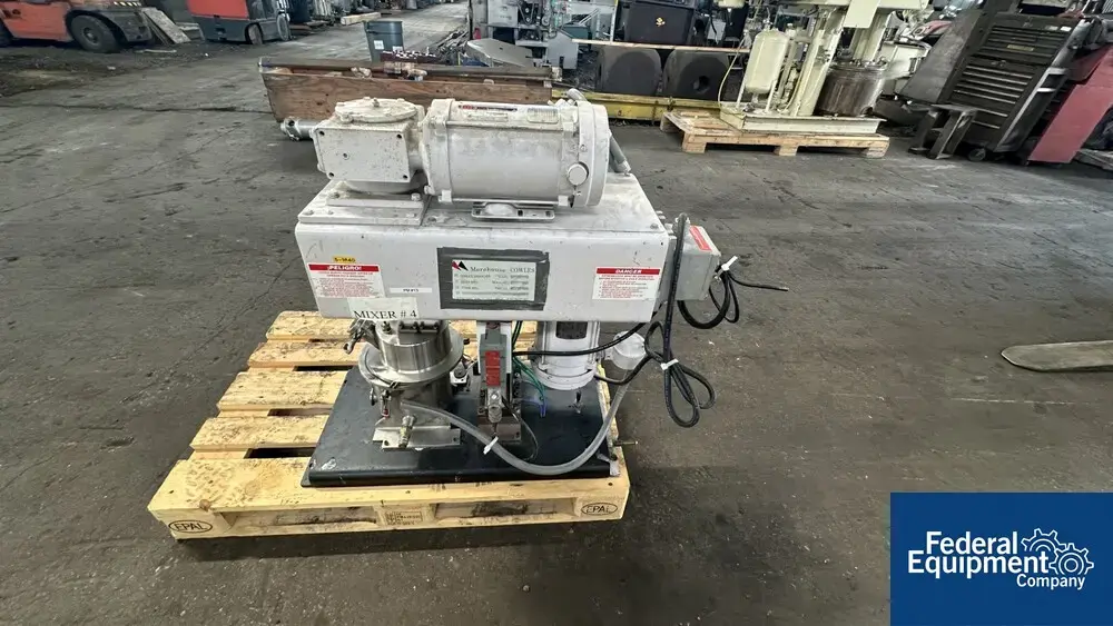 USED Morehouse Cowles 1 Gal Morehouse Cowles Vacuum Mixer, Model ViscoMax, S/S