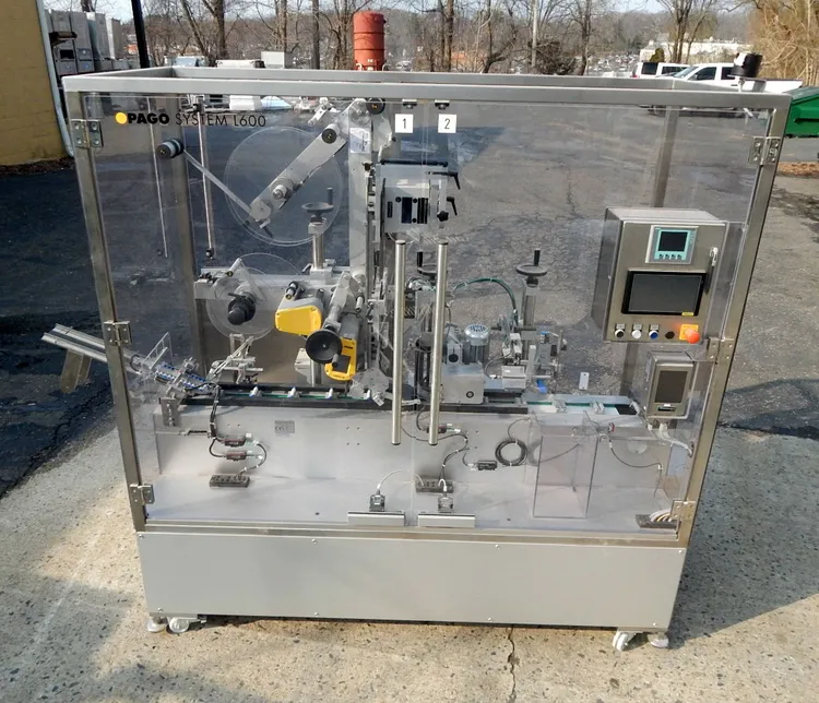 Used PAGO PRECISION LABELER SYSTEM L600 Pressure Sensitive Labelers New Jersey US | Champion Trading Corporation #423918