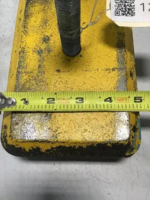 USED METAL FABRICATOR LEVELING PAD