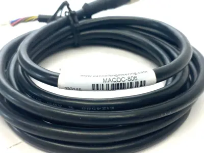 USED BANNER ENGINEERING SINGLE ENDED CORDSET M12 8-PIN