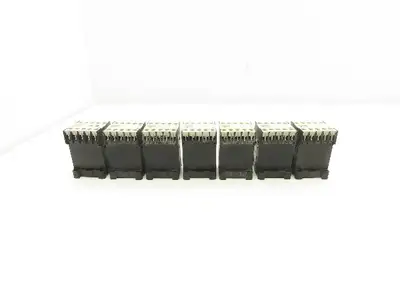Siemens 3TF2001-0DB4 Contactor 400V 4kW 24VDC Coil 3 Pole Size S00 1NC Lot Of 7