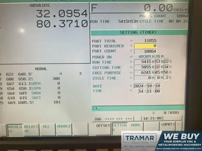 Used 2009 L&L LL950-4000 CNC Lathes | Tramar Industries #716905