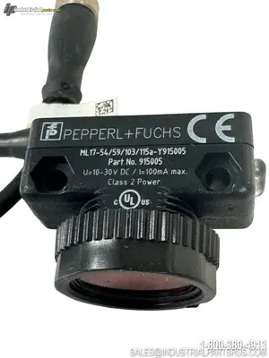 New | in-Stock PEPPERL+FUCHS ML17-54/59/103/115A-Y915005 Photoelectric Sensors Kentucky US | Industrial Parts R Us Inc. #1362738
