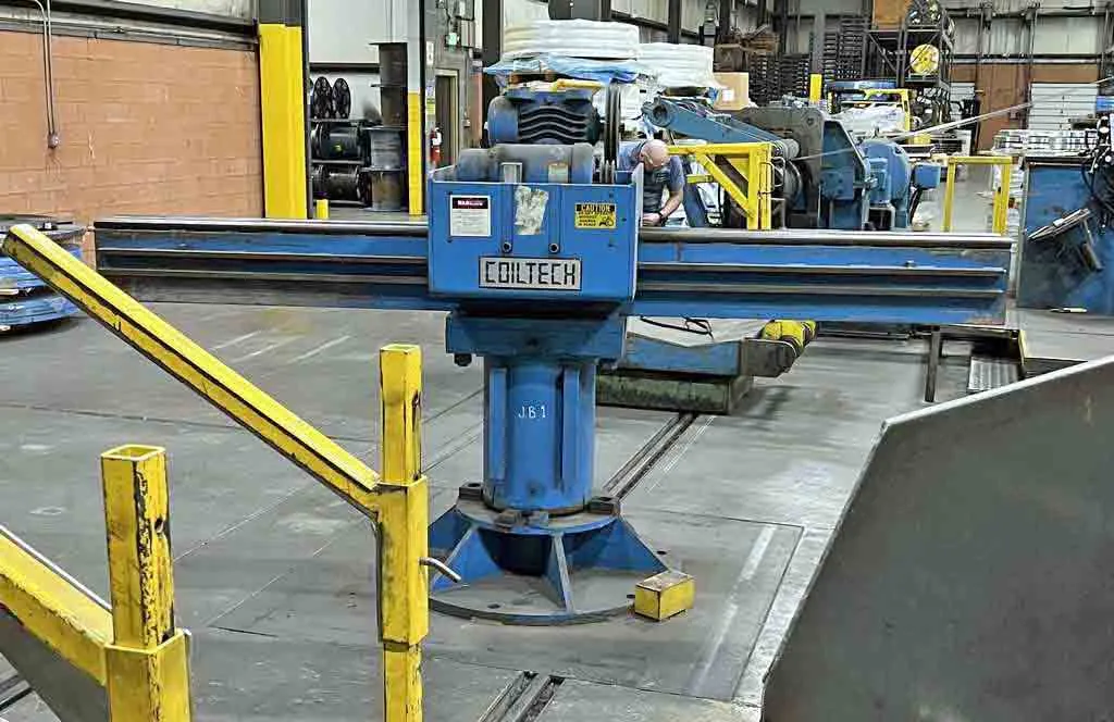 20,000# x 36" Coiltech 2 Arm Turnstile